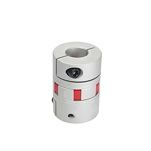 Fielect Shaft Coupling 20mm to 20mm Bore L65xD45 Flexible Coupler Joint for Servo Stepped Motor - size: 20mm to 20mm Bore L65x45D