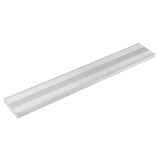 6061 Aluminum Flat Bar, 0.3" Thickness X 2" Width X 12" Length Aluminum Flat Plate, Solid Aluminum Bar for Crafting, Industrial Building - size: 0.3" X 2" X 12"