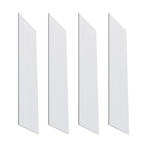 6061 Aluminum Flat Bar, 1/8" x 2" x 12" Rectangle Aluminum Bar Stock, T6511 Solid Mill Stock for Industrial Building, DIY Projects, Metal Crafting and Fabrication（4 Pcs ） - size: 1/8" x 2" x 12"