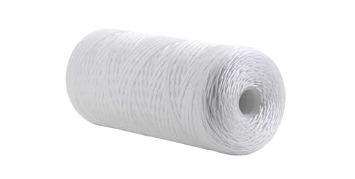 IPW Industries Inc. (PC10-P) 10" x 4.5" Whole House Heavy Duty String Wound Sediment Pre-Filter 5 Micron (1 Pack) - size: 1-Pack