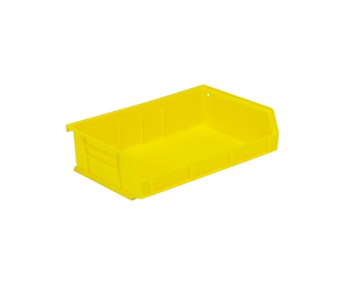 Quantum Storage QUS236 Ultra Stack and Hang Bins - 7-3/8" x 11" x 3" - 8 Pack - color: Yellow