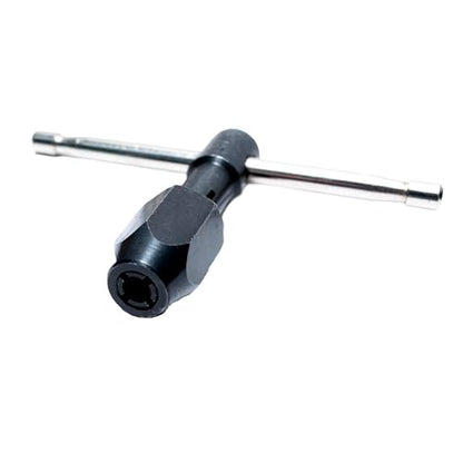 Century Drill & Tool 98501 T-Handle Tap Wrench, 0"-1/4", 3.0-6.0mm - size: 0" to 1/4", 0.00 to 6.0M
