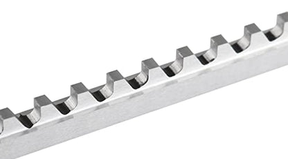 Accusize Industrial Tools 3/32 inch, Style B High Speed Steel Keyway Broach, 5000-0008 - size: 3/32 in Style B