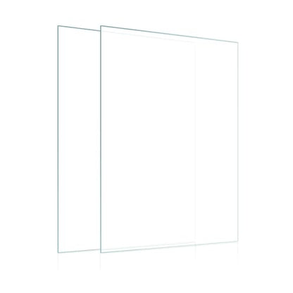 Egofine 8.5x11 Heat-Strengthened Glass Replacement for Picture Frame (Crystal Clear, 2 Pack), Replacement Glass for 8.5 by 11 Photo Frame - size: 8.5x11