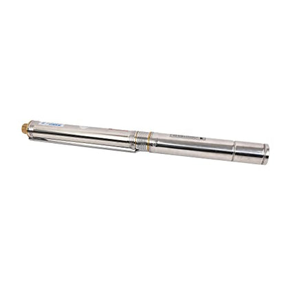 2.5" Tube Stainless Steel Submersible Well Pump 110V 0.5Hp Deep Well Pump 141ft,13GPM 65mm Bore Well Water Pump with Control Box for Home Garden Agricultural Industrial,10m Copper Power Cord - size: 110V/60Hz 0.37KW 0.5HP 1"