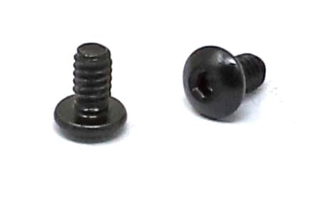 iexcell 100 Pcs #4-40 x 3/16" Alloy Steel 10.9 Grade Hex Socket Button Head Cap Screws Bolts Kit, Black Oxide Finish - size: #4-40 x 3/16"