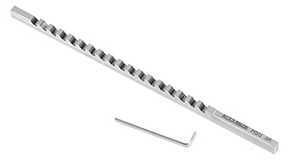 Accusize 3 mm Style A HSS Keyway Broach, 5001-0004 - size: 3mm-A