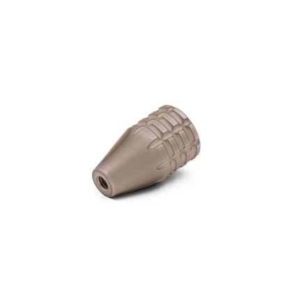 Bolt Knob Replacement - Fits Remington 700, Bergara, & More - Aluminum & Stainless Options - color: FDE (Anodized), size: M6x1 (Bergara, CZ 457), style: Frag Pattern (Aluminum)
