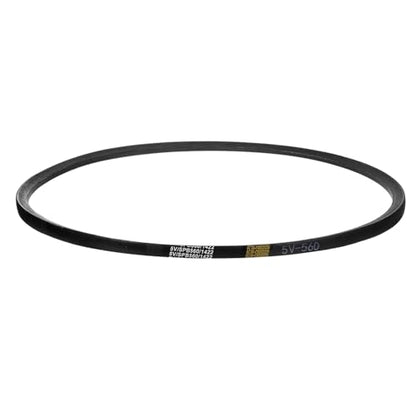 uxcell 5V560 V-Belt, Classic Wrapped Rubber V-Belt 56" Outside Circumference x 0.62" Width x 0.53" Height for Industrial Machinery Equipment, Black - size: 5V560