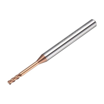 Carbide End Mill 2mm Dia 15mm Cut L 50mm L 4mm Shank 4 Flute - size: 2mm Dia - 15mm CL - 50mm L - 4mm Shank