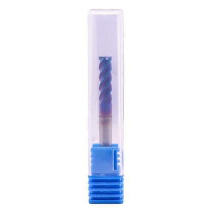 4 Flute Tungsten Carbide Square End Mill(5Pcs, 3/16"), TiAlsiN Nano Coated