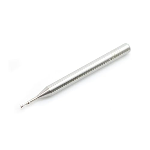 TMAX 1/32" Carbide Downcut Inlay Router Bit CNC End Mill DeepHole 1/8" Shnk - size: 1/32"Deep