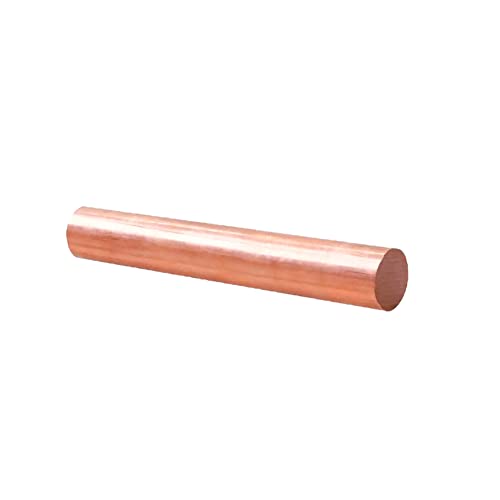 1Pcs Pure Copper Round Rod 1/2"(12mm) Dia 11.81" Length Bare Copper Cu Metal Rod for Metal Craft Hobbies - size: 1/2" Dia, style: 12"Length