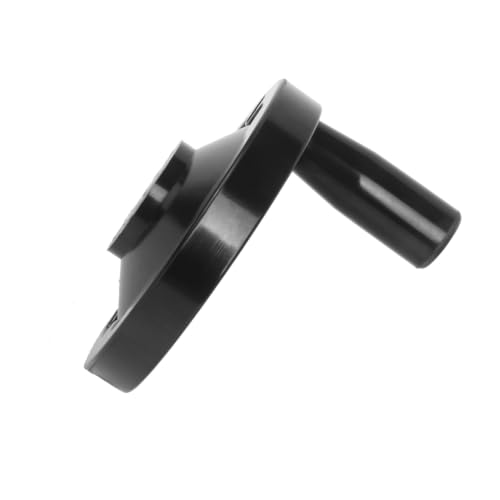 Solid Dished Hand Wheel | 63MM OD | 8MM Mounting Hole - size: KEYWAYED STYLE - 63MM OD X 8MM HOLE
