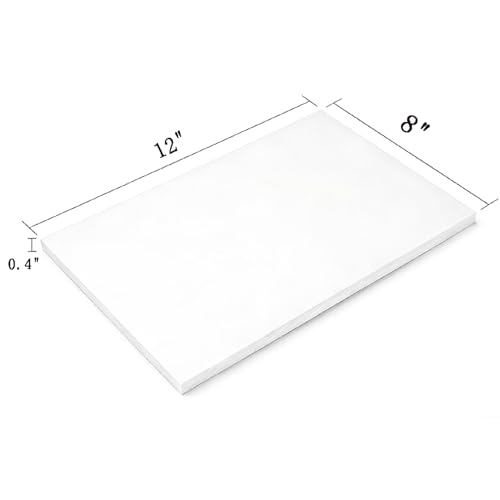 1 Pcs 12" X 8" X 0.4" Ceramic Fiber Insulation Board,Fireproof Insulation Board,Flame Retardant,Heat Resistant, High Temperature Tool for Wood Stove Fireplaces Furnaces Forges Kiln (2300F) - size: 12"X 8"X 0.4"