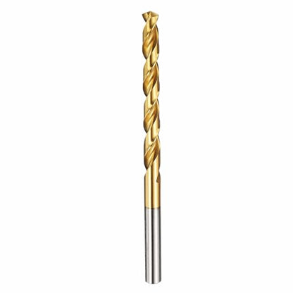Drill Bit 6mm Diameter M42 8% Cobalt HSS TiN for Hard Metal - size: 6mm