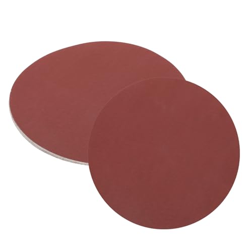 uxcell 12pcs 10-Inch PSA Sanding Discs, 1500 Grits Aluminum Oxide Self Adhesive Stick Back Sandpapers, No-Hole Round Wet/Dry Sander Papers, Sand Auto Car Paint, Wood, Metal - size: 1500 Grits