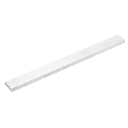 MECCANIXITY Square Aluminum Flat Bar, 3/8" (10mm) Thick x 1-3/16" (30mm) Width x 13" (330.2mm) Long 6063 Aluminum Flat Plate Solid New Mill Stock Silver for Industrial Building - size: 3/8" x 1-3/16" x 13"