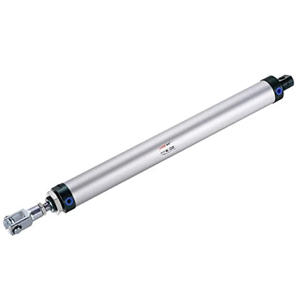 MECCANIXITY Pneumatic Air Cylinder Double Action MAL32X300 32mm Bore 300mm Stroke with Y Connector and 4Pcs Quick Fitting Set - size: 32X300 mm