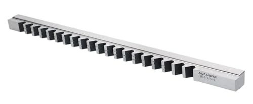 Accusize 5/8 in Style E HSS Keyway Broach - size: 5/8 in -E
