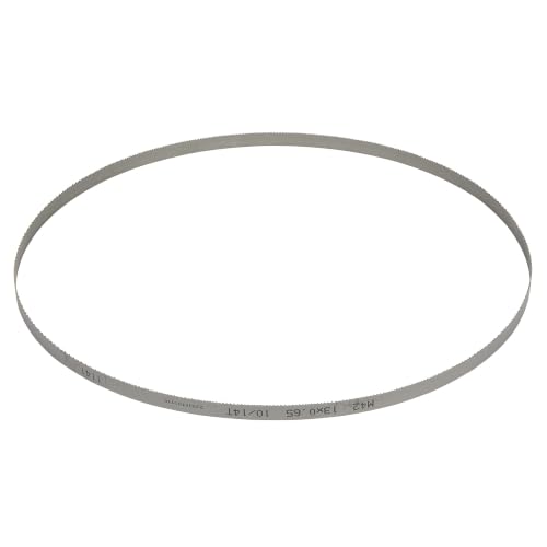 Klutch Portable Band Saw Blade, 44in. x 7/8in. x 1/2in. 10/14 TPI, for Non-Ferrous Metals + Mild Steel