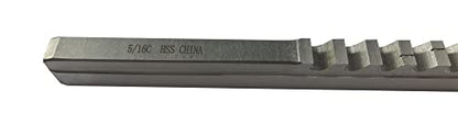 Keyway Broach C1-5/16 Inch Sized High Speed Steel - size: C1-5/16inch