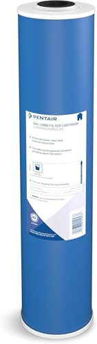 Pentair Pentek GAC-20BB Big Blue Carbon Water Filter, 20-Inch, Heavy Duty Granular Activated Carbon (GAC) Replacement Cartridge, 20" x 4.5" - size: Pack of 1, style: 20" x 4.5"