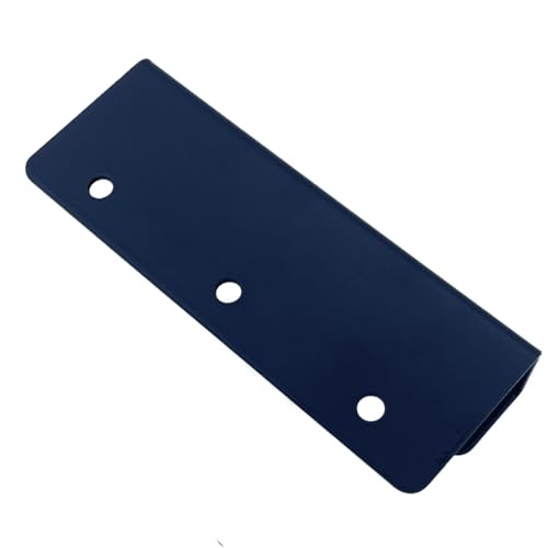 4 PCS Black Steel Wall Tile Bracket, Ladder Hanger for Wall Mount, U Bracket, Billboard Hook, Thickness 2 mm, Slot Width 25mm - size: Slot width 25mm