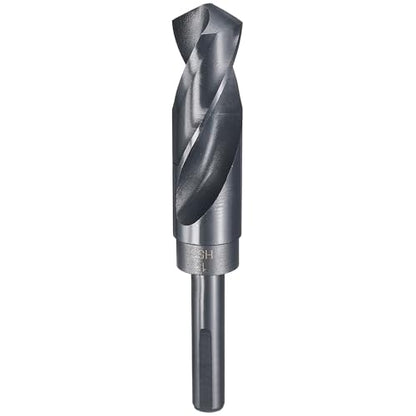 HARFINGTON 1" Drill Bit 1/2" Reduced Shank 3-Flat 4241 HSS 118° - size: 1" with 1/2" Shank