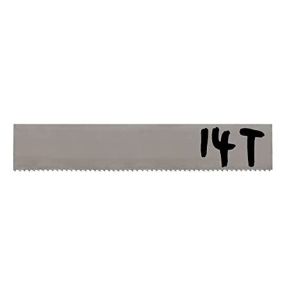 Imachinist S1373414 137" L, 3/4" W, 14TPI Bi-Metal Bandsaw Blades for Metal - size: 14TPI