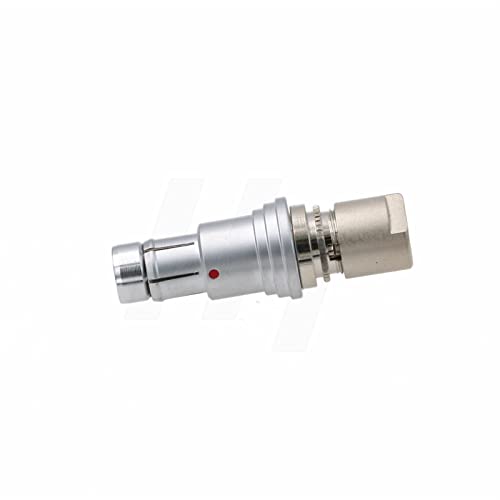 SS102A052 Short Plug 3 Pin Male Cable Connector Compatible for Fischer AWG 22 Wire,Solder Push-Pull Brass - color: Short Male, size: 3 Pin