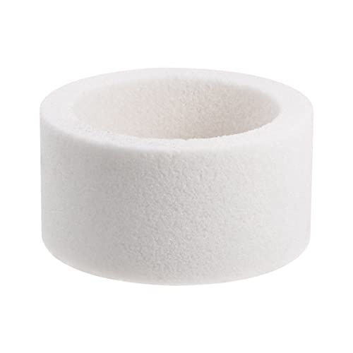 HARFINGTON Grinding Wheel 5 Inch 46 Grits Aluminum Oxide Cup Abrasive Wheels, White Corundum for Hardened Steel, Grinding Machine, White - size: 5 Inch, style: 46 Grits