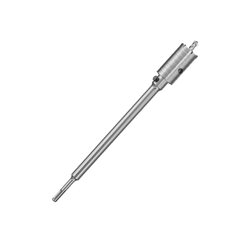 HUHAO Professional 1-3/86" (35mm) Concrete Hole Saw with 330mm Round Shank, Masonry Hole Cutter Set for Concrete, Brick, Cement, Stone, Wall Drilling - size: 1-3/8"(35mm)