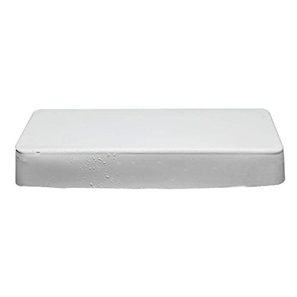 Benchmark Abrasives Buffing Compound for Polishing Removing Scratches on Soft Metals Aluminum Gold Silver Copper Ferrous Non-Ferrous Materials, 1 Pound Bar (White Rouge) - style: White Rouge
