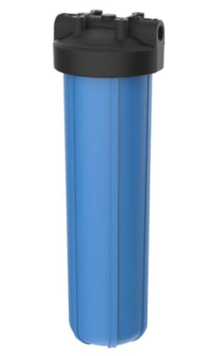 Pentair Pentek 150468 Big Blue 20" x 4.5" Filter Housing, NSF Certified - color: Blue, size: 3/4" NPT, style: Standard