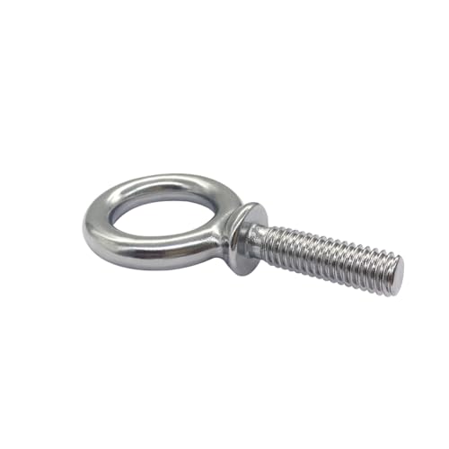 1/4"-20 x 1 UNC Lifting Shoulder Eye Bolts (20 Pack) - size: 1/4"-20 x 1", style: Pack of 20 (304 stainless steel)