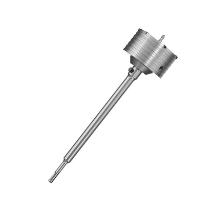HUHAO Professional 3-3/4" (95mm) Concrete Hole Saw with 330mm Round Shank, Masonry Hole Cutter Set for Concrete, Brick, Cement, Stone, Wall Drilling - size: 3-3/4"(95mm)