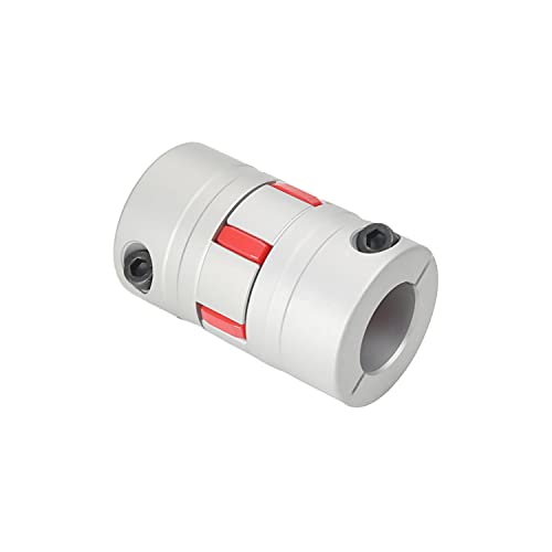 Fielect Shaft Coupling 20mm to 20mm Bore L66x40D Flexible Coupler Joint for Servo Stepped Motor - size: 20mm to 20mm Bore L66x40D