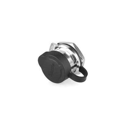 CNLINKO LP20 2 Pin Waterproof Connectors,IP68 Circular Connectors Fast Locking Plug,2-12 Pin Power Connector M20 Male Female Plug,LED Outdoor Lighting Connectors(2 Pin) - size: 2 PIN, style: Black/Single-Hole Socket