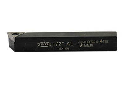 Shars (5 Pcs) 1/2" Indexable Carbide Turning Tool Set 404-1041 P] - size: 1/2" 404-1041