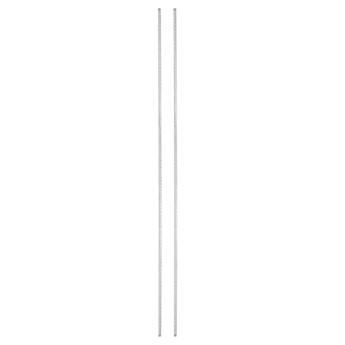 uxcell 2Pcs Compression Spring, 2mm OD, 0.3mm Wire Size, 300mm Free Length, Spring Steel Construction Extended Mechanical Compression Springs for Shop and Home Repairs, Silver Tone - size: 2mm x 0.3mm x 300mm