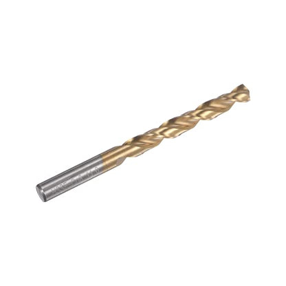 HARFINGTON Twist Drill Bit 11mm Titanium Coated (HSS-E) M42 High Speed Steel 8% Cobalt Straight Shank for Stainless Steel Aluminum Alloy Metal - size: 11mm