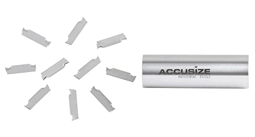 Accusize Carbide Inserts, MGGN200-LH, Cutting Aluminum, 2403-4023x10 - size: MGGN200-LH, Cutting Aluminum