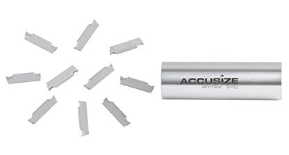 Accusize Carbide Inserts, MGGN200-LH, Cutting Aluminum, 2403-4023x10 - size: MGGN200-LH, Cutting Aluminum