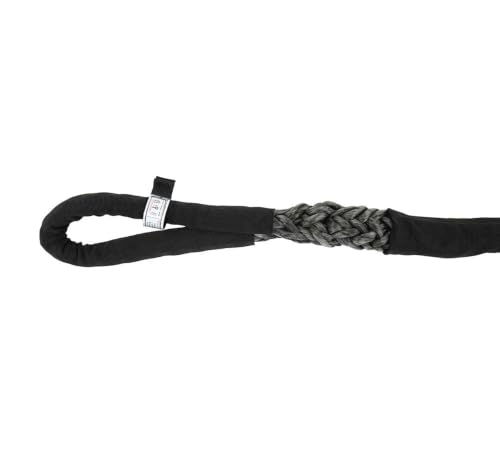 Mytee Products 3/4" x 6' Gray Eye-Eye Web Sling - Synthetic Nylon Super Lift Sling with Protective Sleeves (Vertical 11,880/ Choker 10,100/ Basket 23,760 lbs WLL) - Auto Hauling, Towing, Rigging - color: Gray: 3/4", size: 6 FT (1-Pack)