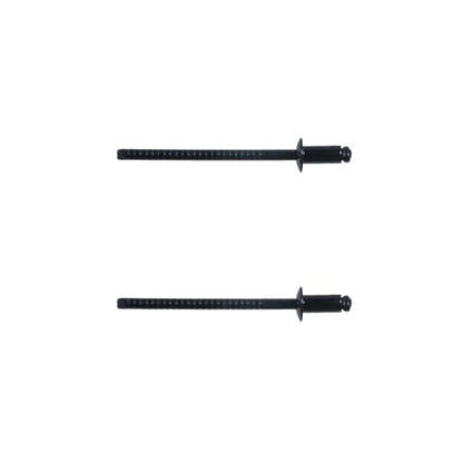 Antrader 1/8" x 1/4" Stainless Steel Blind Pop Rivets,Black,100Pcs - color: All Black, size: 1/8" x 1/4"