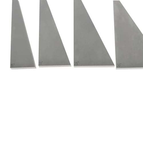 kimllier 10Pcs Angle Gauge Block Set, Accuracy Steel Gauge Block