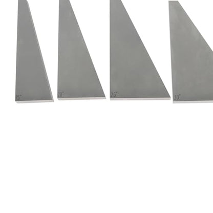 kimllier 10Pcs Angle Gauge Block Set, Accuracy Steel Gauge Block