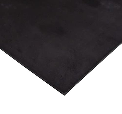 Exactly Rubber - Black Silicone Sheet with PSA Adhesive, 60A Durometer Rubber Mat, Gasket Material, -80 to 450°F Temperature Resistance, 350% Elongation Rubber Sheet, Made in The USA, 1/32 x 3 x 9” - size: 1/32 x 3 x 9
