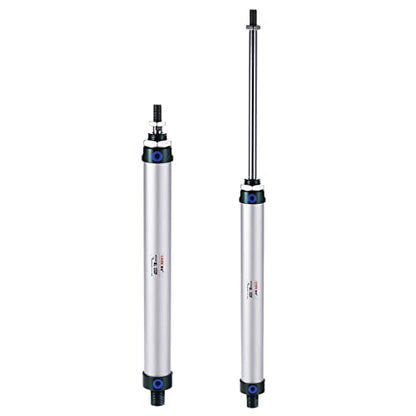 MECCANIXITY Pneumatic Air Cylinder MAL25X200 25mm Bore 200mm Stroke - size: 25X200 mm